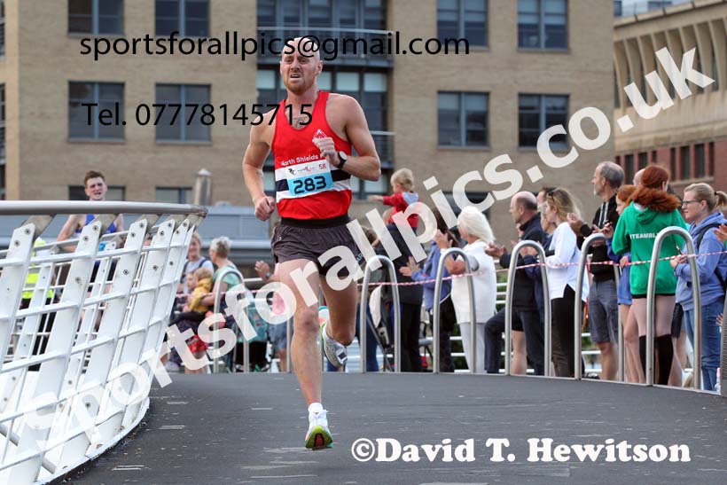 Quayside 5k Road Race, Newcastle/Gateshead, 2021, August 11th. Photo: David T. Hewitson/Sports for All Pics